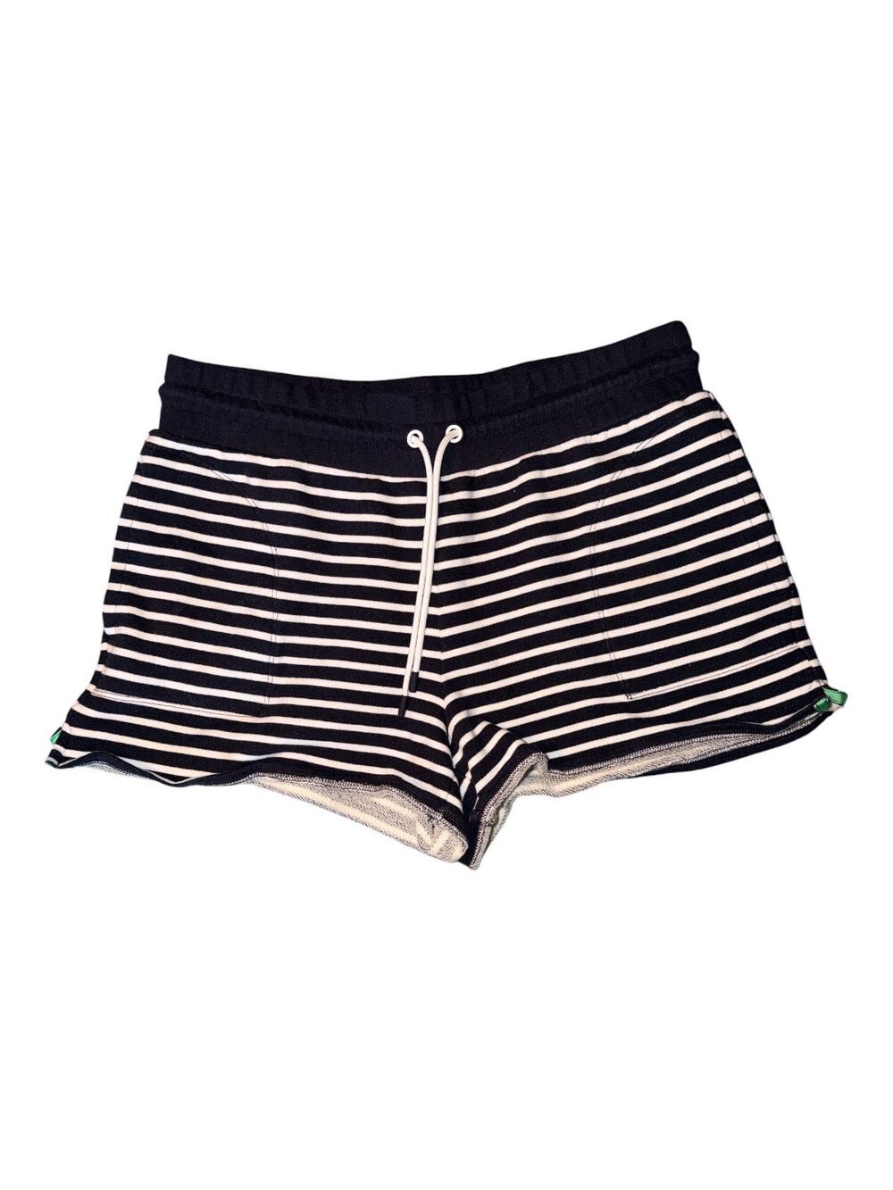 Talbots Women’s Large Navy and White Striped Shorts